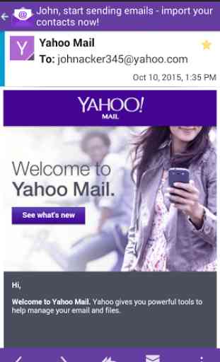 Email Yahoo Mail - Android App 3