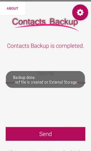 Full Contacts Backup 3