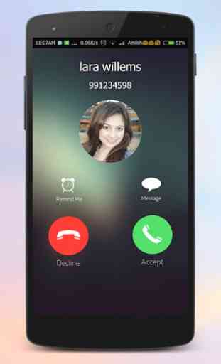 GirlFriend Fake Call And Sms 2