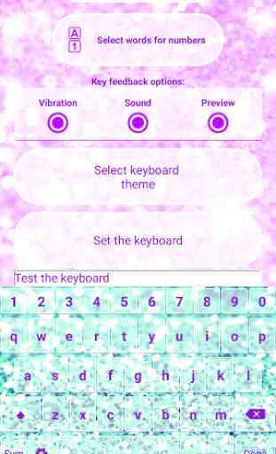 Glitter Emoji Keyboard Changer 3