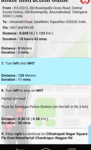 GPS Route Address Finder 4