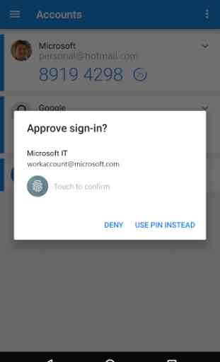 Microsoft Authenticator 3