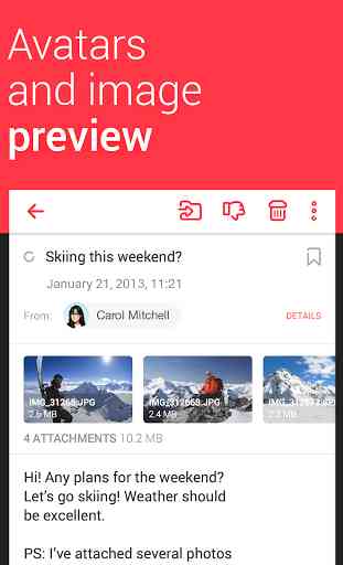 myMail—Free Email Application 4