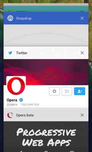 Opera browser beta 4