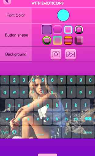 Photo Keyboard with Emoticons 3