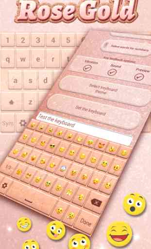 Rose Gold Keyboard 3