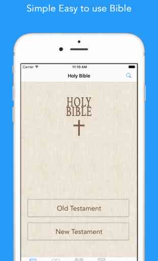 Daily Bible: Easy to read, Simple, offline, free Bible Book in English for daily bible inspirational readings 1