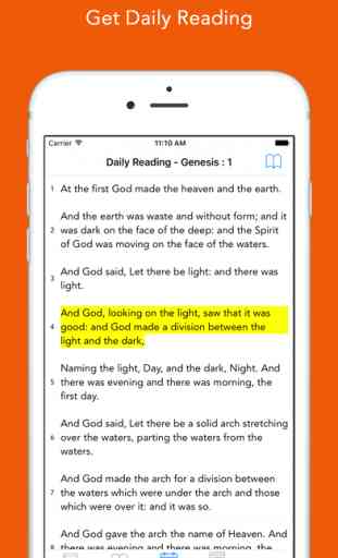 Daily Bible: Easy to read, Simple, offline, free Bible Book in English for daily bible inspirational readings 4