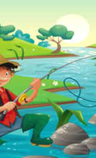 Fishing game for children age 2-5: Fish puzzles, games and riddles for kindergarten and pre-school 1