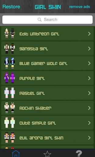 Girl Skins for Minecraft PE (Pocket Edition) - Best Free Skins App for MCPE. 3