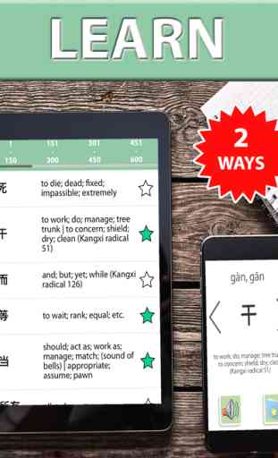 HSK 1 – 6 vocabulary - Learn Chinese words list & cards review for test 2