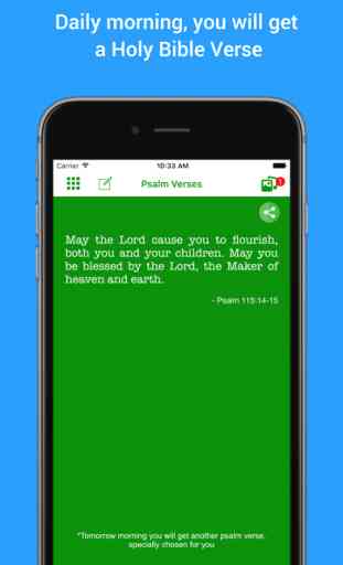 Daily Psalms Bible Verse - Inspirational quotes 1