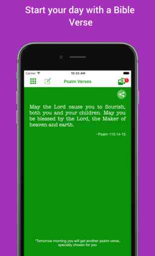 Daily Psalms Bible Verse - Inspirational quotes 2