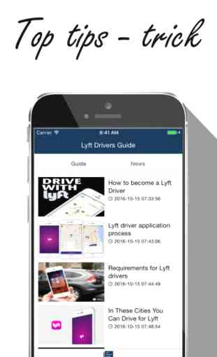 Driver for Lyft - Guide, News app 2