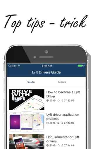 Driver for Lyft - Guide, News app 4