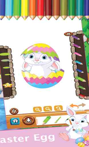 Easter Egg Coloring Book Bunny Painting for Kids 4