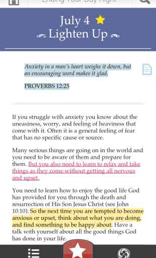 Ending Your Day Right Devotional 3