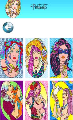 Fashion Coloring Books for Adults Dress Up Games 4