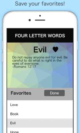Four Letter Word Of The Day: Daily Bible Verses 3