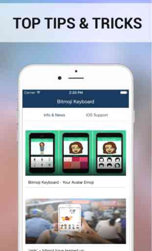 Guide for Bitmoji Keyboard - Your Avatar Emoji 1