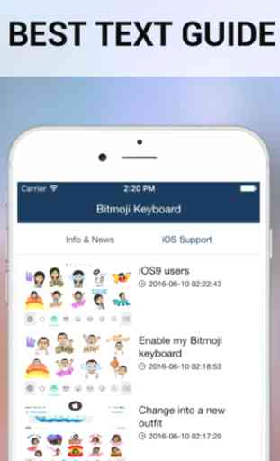 Guide for Bitmoji Keyboard - Your Avatar Emoji 4