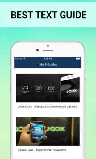 Guide for JOOX Music - High-quality surround sound with DTS 2