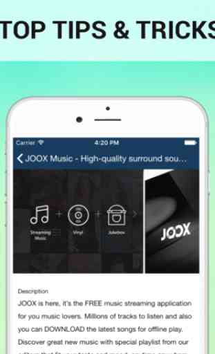 Guide for JOOX Music - High-quality surround sound with DTS 4