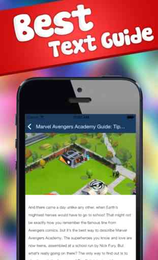 Guide for MARVEL Avengers Academy 1 1