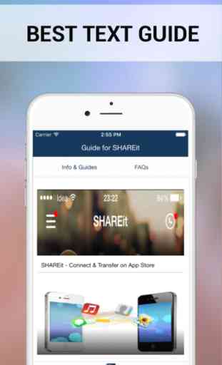 Guide for SHAREit - Connect & Transfer 2