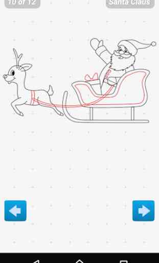 How to Draw Christmas cartoons 3