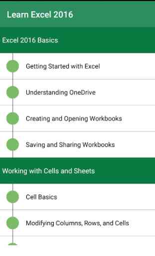 Learn Excel 2016 4