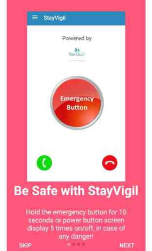 StayVigil - Emergency Safety 1