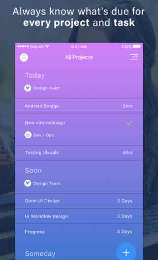 Gone Tasks - Free To Do List Project Manager & Daily Team Task Productivity Planner 1