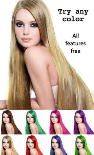 Hair Color Lab - Change, Dye or Recolor for a Hair-style beauty Make-over 2
