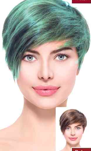 Hair Color Lab - Change, Dye or Recolor for a Hair-style beauty Make-over 4