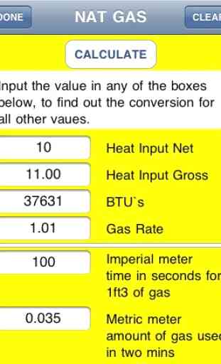 GB Gas Conversion Calculator 2