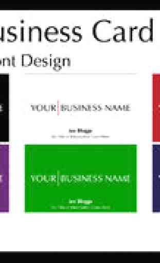 GHS Business Card Creator 1