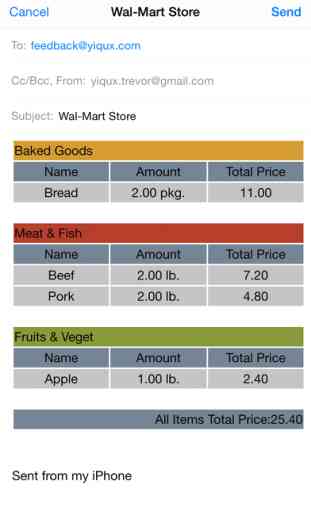 Grocery Shopping List FREE - Buying List & Checklist for Supermarket 3