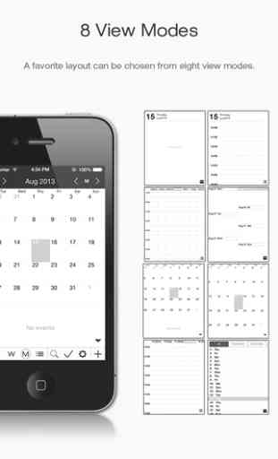 HachiCalendar2 (Sync with iPhone Calendar and Reminder) 2
