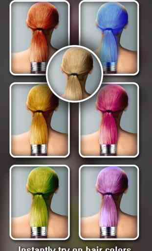 Hair Color Changer - Recolor Booth to Dye, Change & Beautify Hairstyle 2