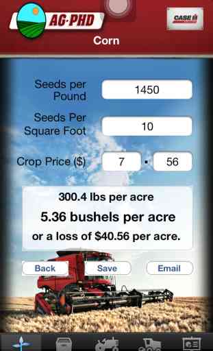 Harvest Loss Calculator 2