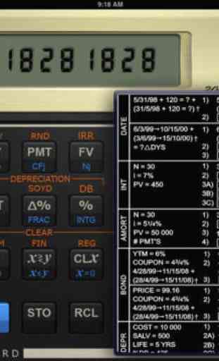 Hewlett Packard 12C Financial Calculator 4
