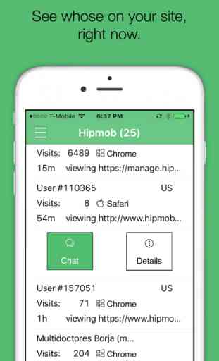 Hipmob Live Chat - Talk To Your Website Visitors & Mobile Users 4