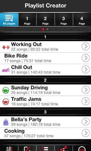 Playlist-Creator: The Ultimate Running, Driving, Workout, Dance, Party, and Relaxing Music Organizer! 1