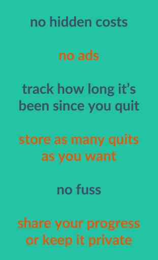 Quit That! - Track How Long Since You Stopped Your Bad Habits and Addictions and Started Recovery 3