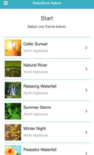 RelaxBook Nature - Sleep sounds for you to relax with water, rain, birds and more 1