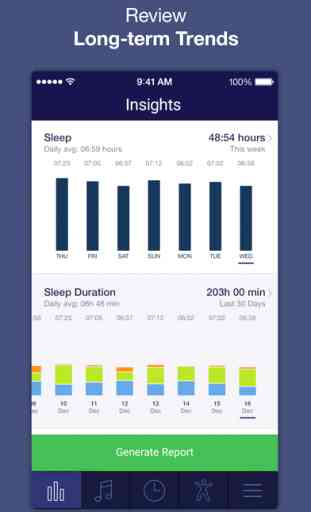 Sleep Time : Sleep Cycle Smart Alarm Clock Tracker, Insights Analysis, Better Soundscape 4