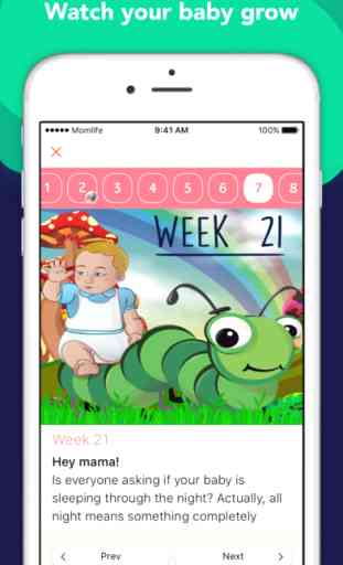 Modern moms network & Pregnancy tracker apps 4