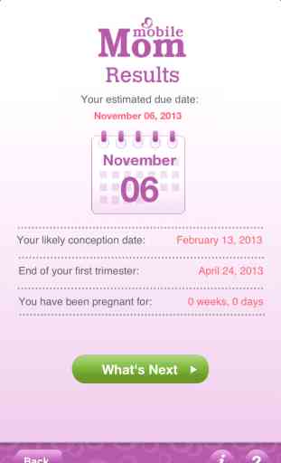 Pregnancy Due Date Calculator - My Baby Wheel & Countdown Birth Calendar 1