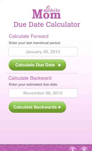 Pregnancy Due Date Calculator - My Baby Wheel & Countdown Birth Calendar 2